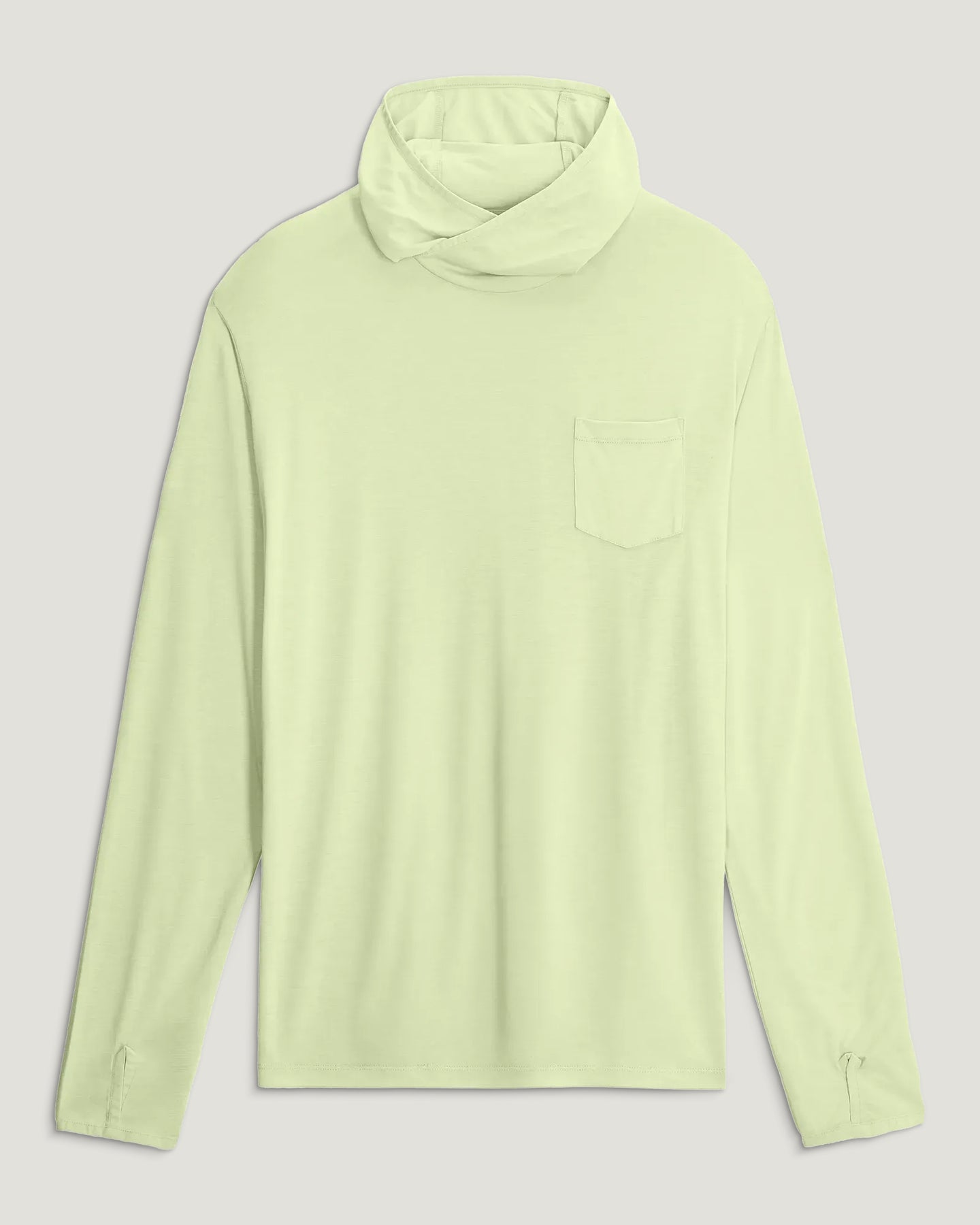 Men's Bamboo Lightweight Hoodie - Lime