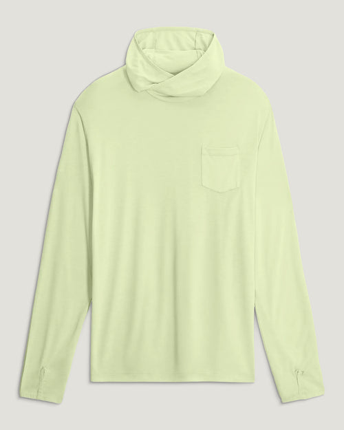 Men's Bamboo Lightweight Hoodie - Lime