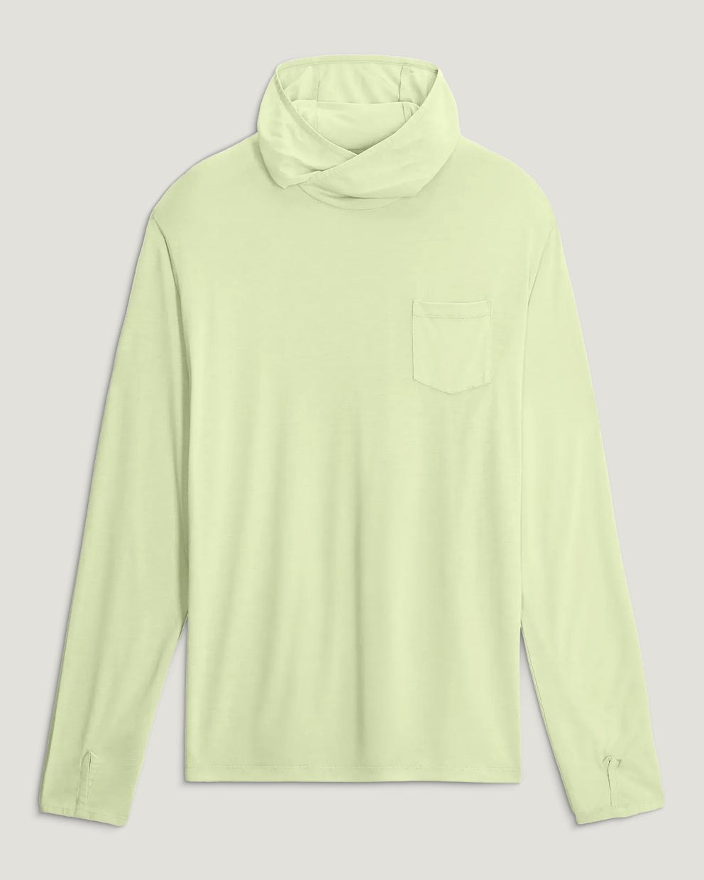 Men's Bamboo Lightweight Hoodie - Lime