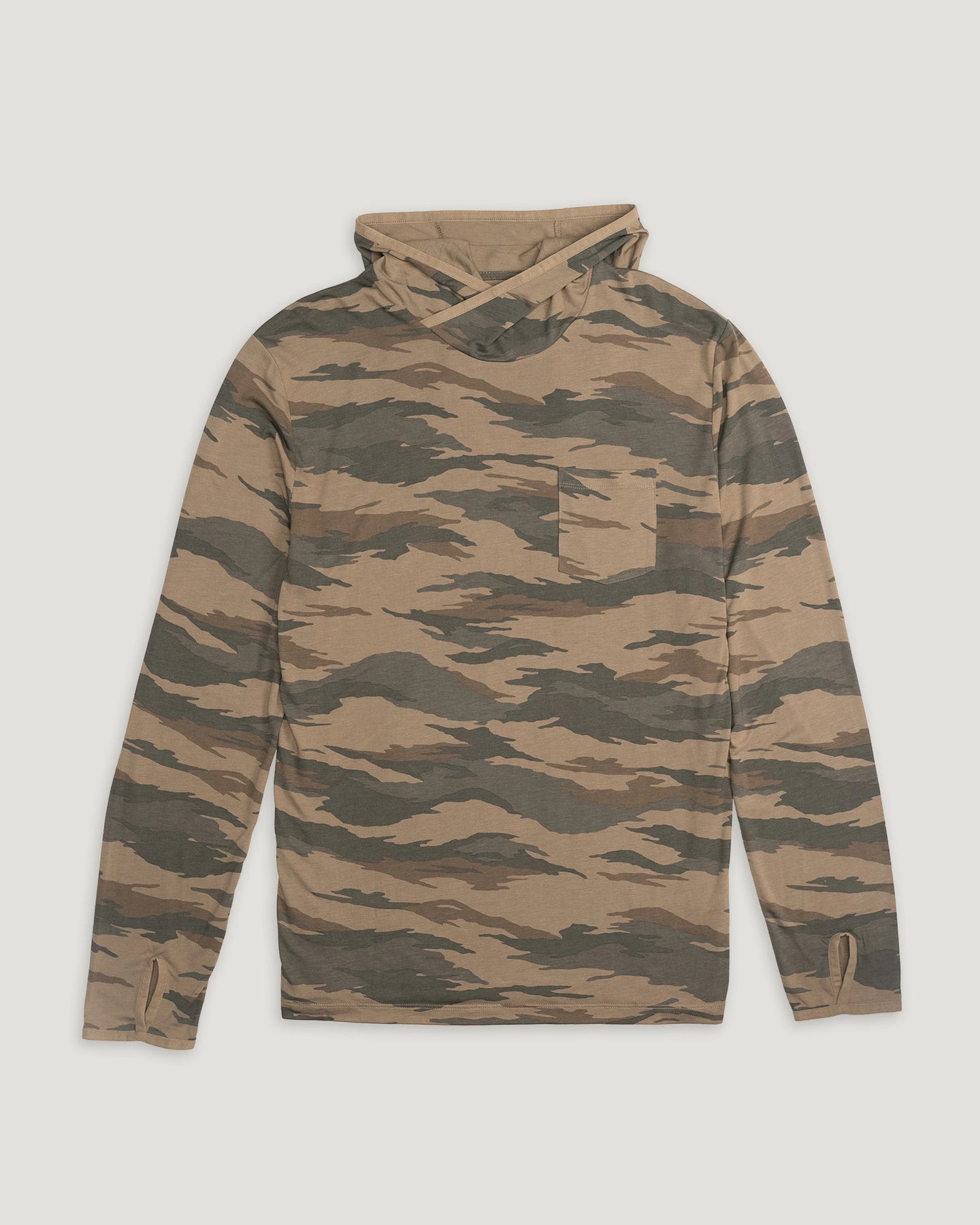 Men's Bamboo Lightweight Hoodie - Congaree Camo