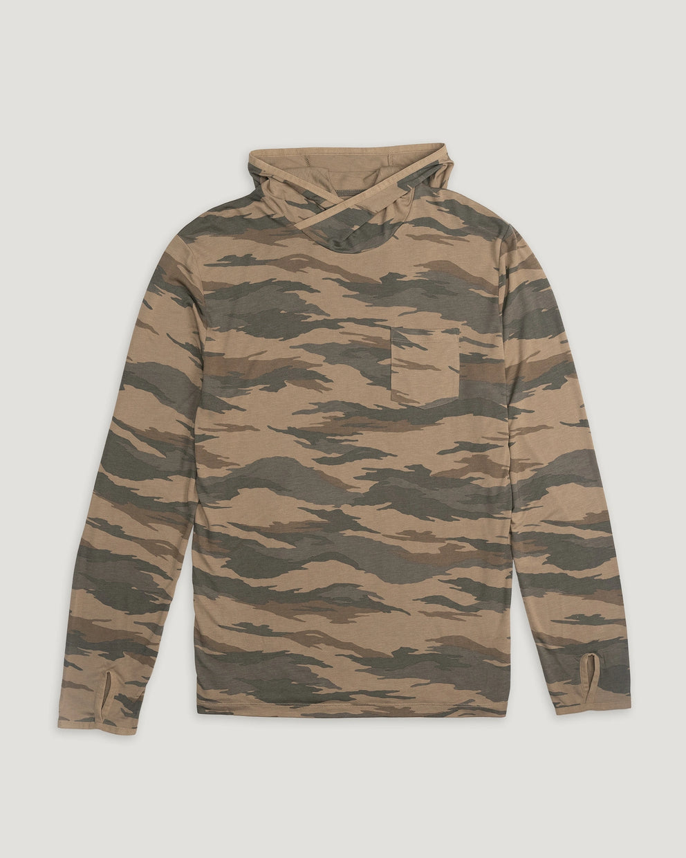 Men's Bamboo Lightweight Hoodie - Congaree Camo