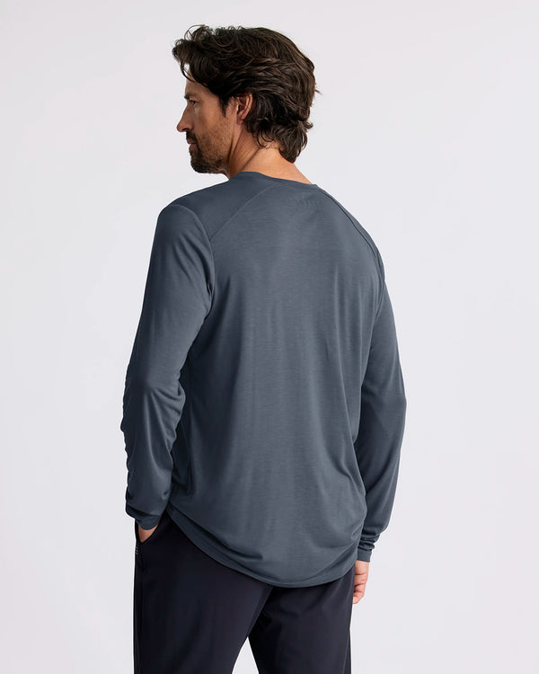 Men's Bamboo Lightweight Long Sleeve - Storm Cloud