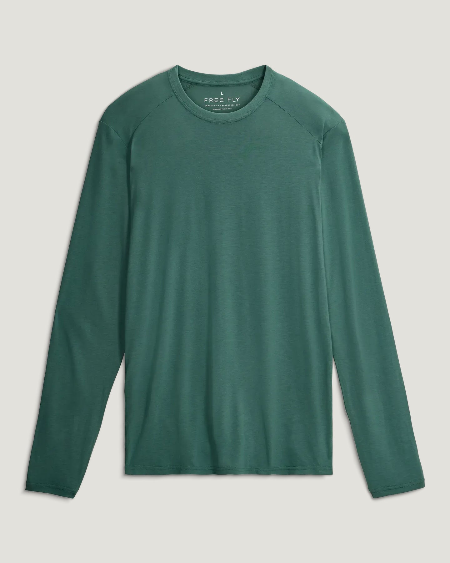 Men's Bamboo Lightweight Long Sleeve - Sea Pine