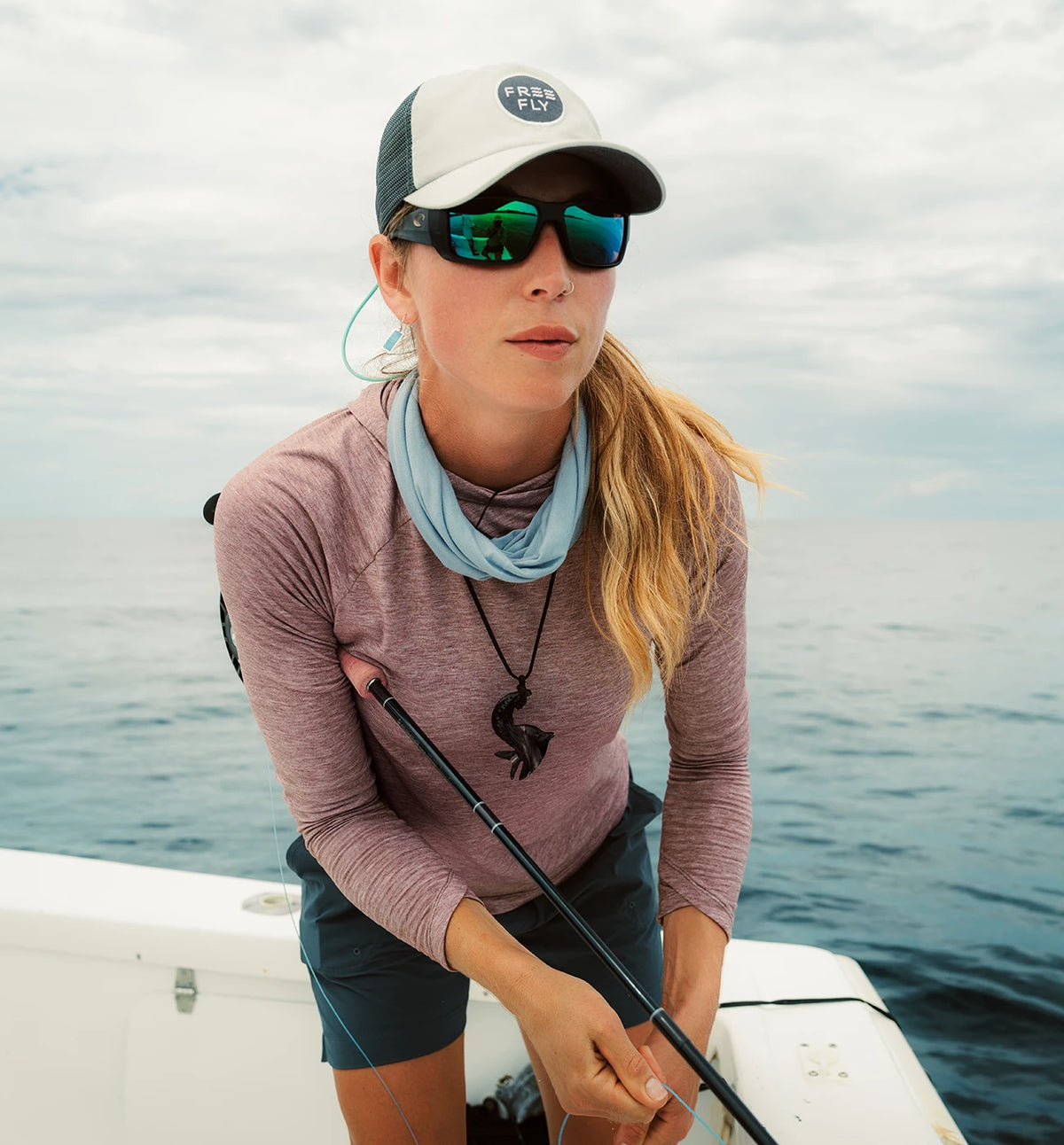 Low Pro Badge Trucker Hat Free Fly Apparel