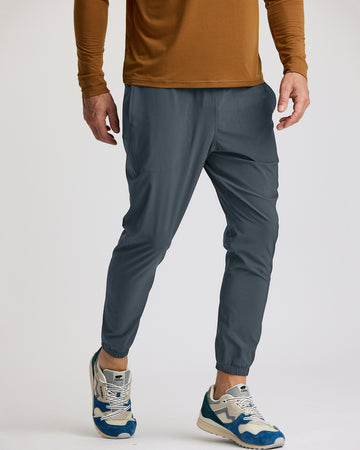 メンズウェア BRIEFING WIND AND SEA SLIM JOGGER PANTS Men's Active Breeze Jogger - Storm Cloud – Free Fly Apparel