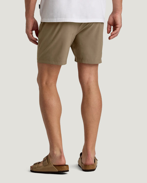 Men's Breeze Short – 6" - Dark Khaki