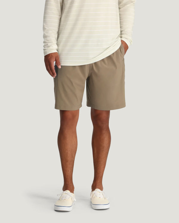 Men's Breeze Short – 8" - Dark Khaki