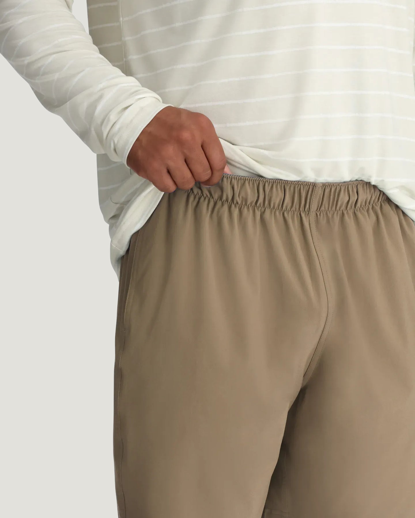 Men's Breeze Short – 8" - Dark Khaki