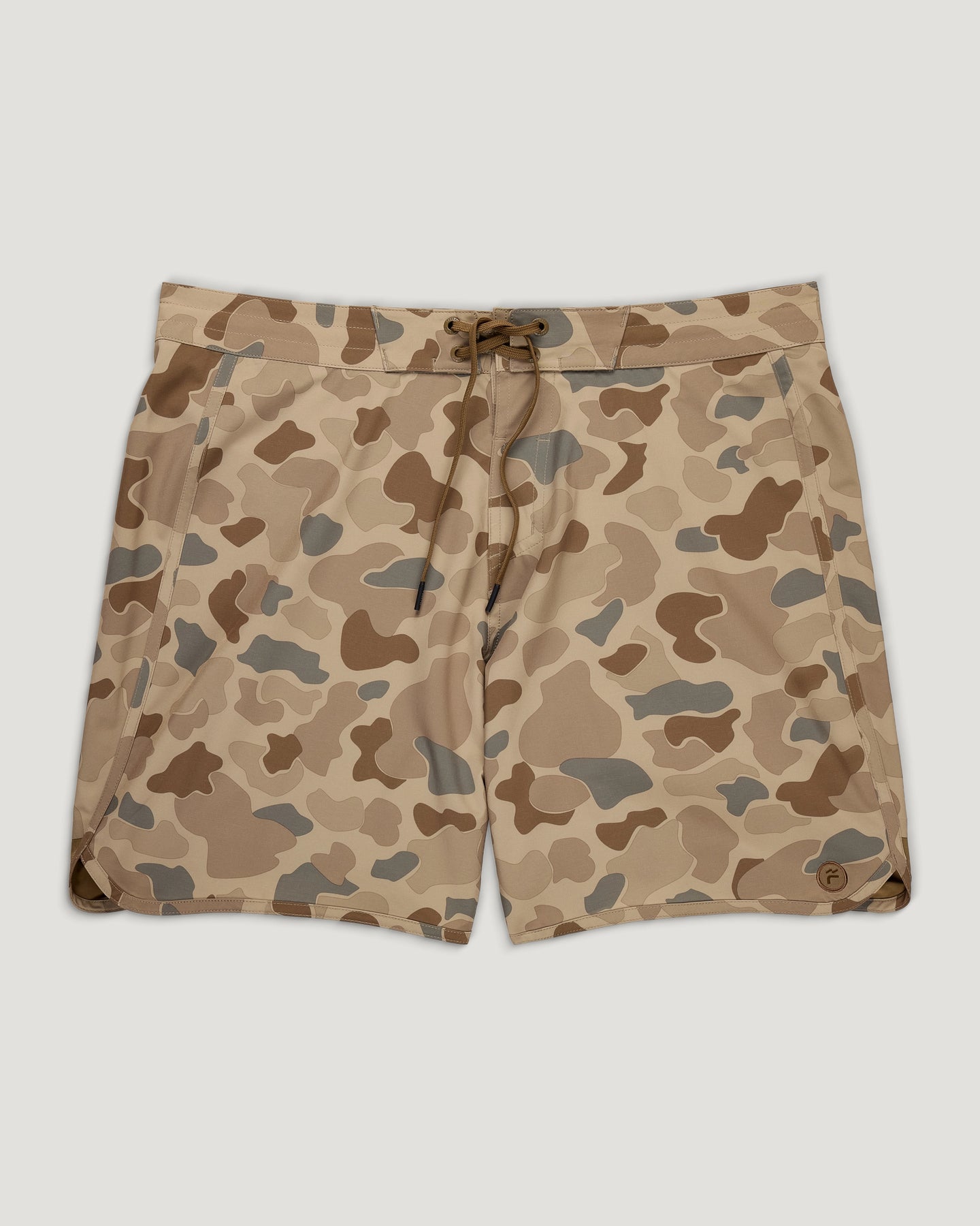 Men's Dawn Patrol Boardshort - Vintage Camo Desert Tan