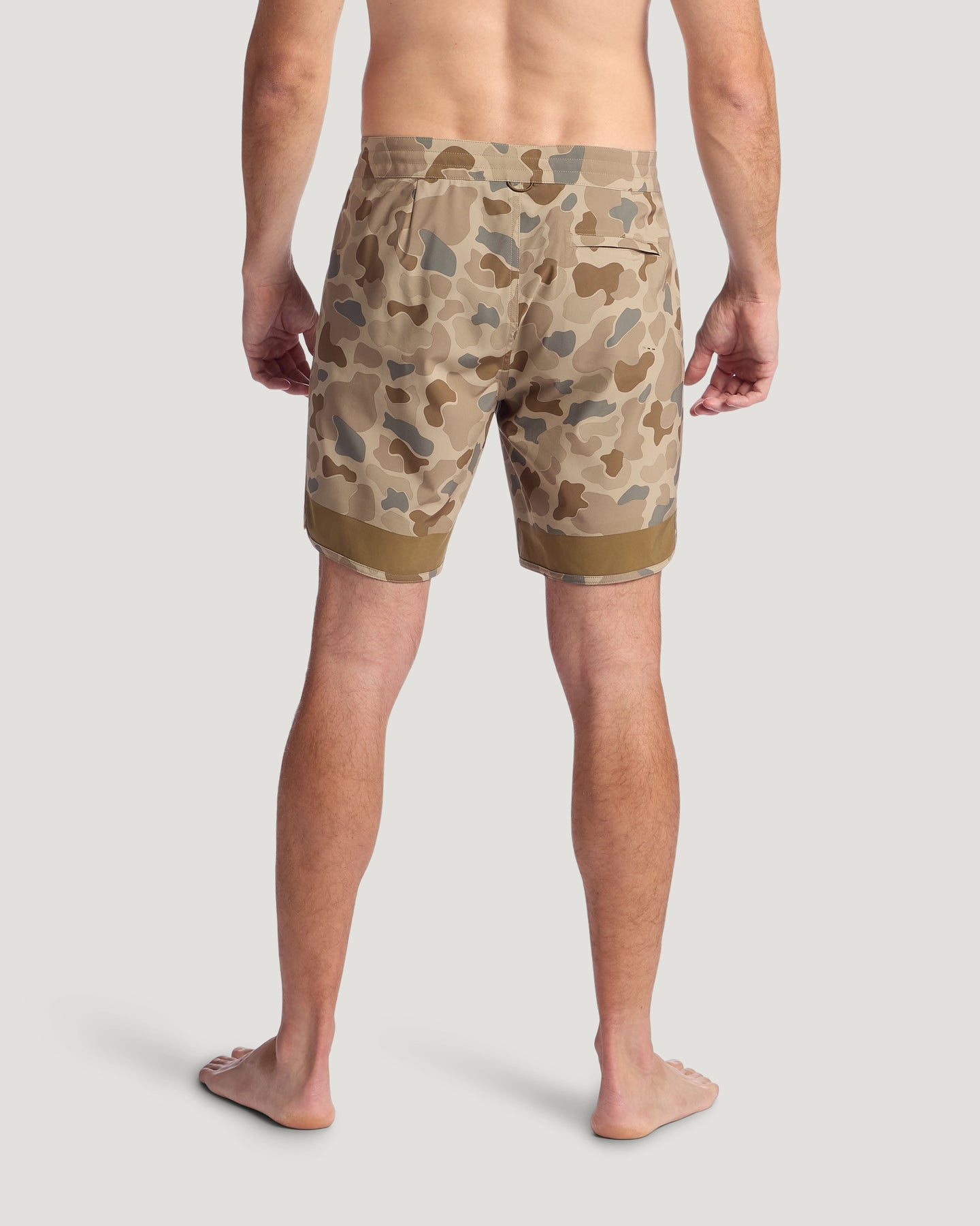 Men's Dawn Patrol Boardshort - Vintage Camo Desert Tan