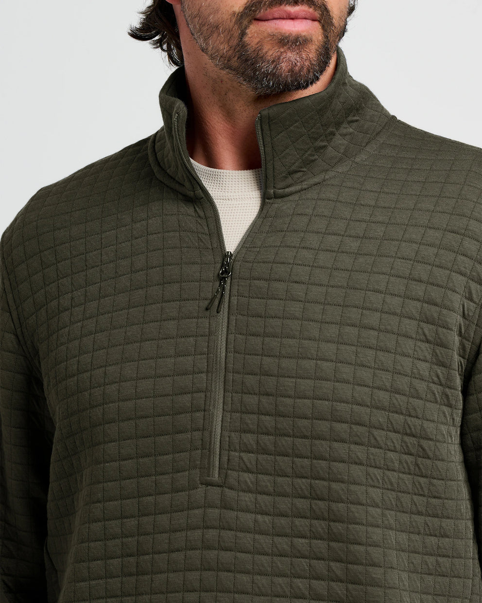 Men's Downvalley Quarter Zip - Dark Forest