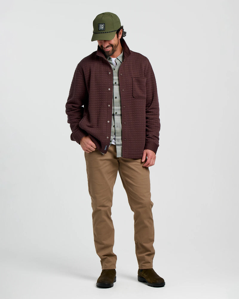 Men's Downvalley Overshirt - Chestnut