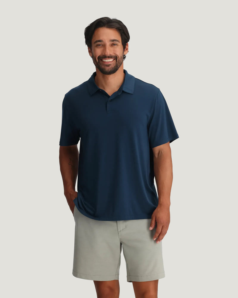 Men's Elevate Polo - True Navy