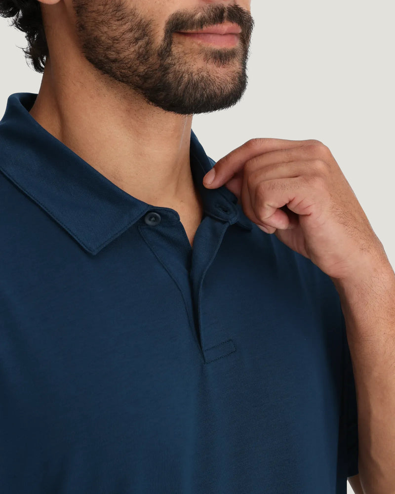 Men's Elevate Polo - True Navy