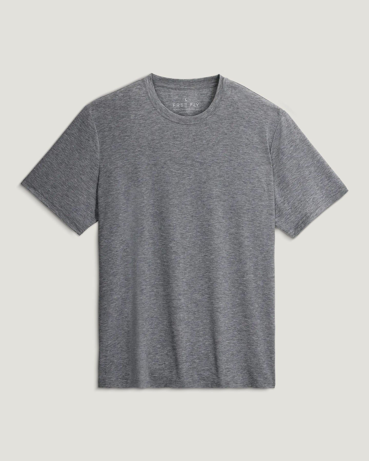 Men's Elevate Lightweight Tee - Heather Grey