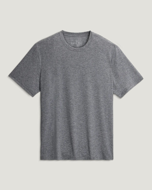 Men's Elevate Lightweight Tee - Heather Grey