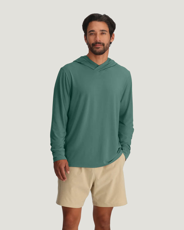 Men's Elevate Lightweight Hoodie - Sea Pine