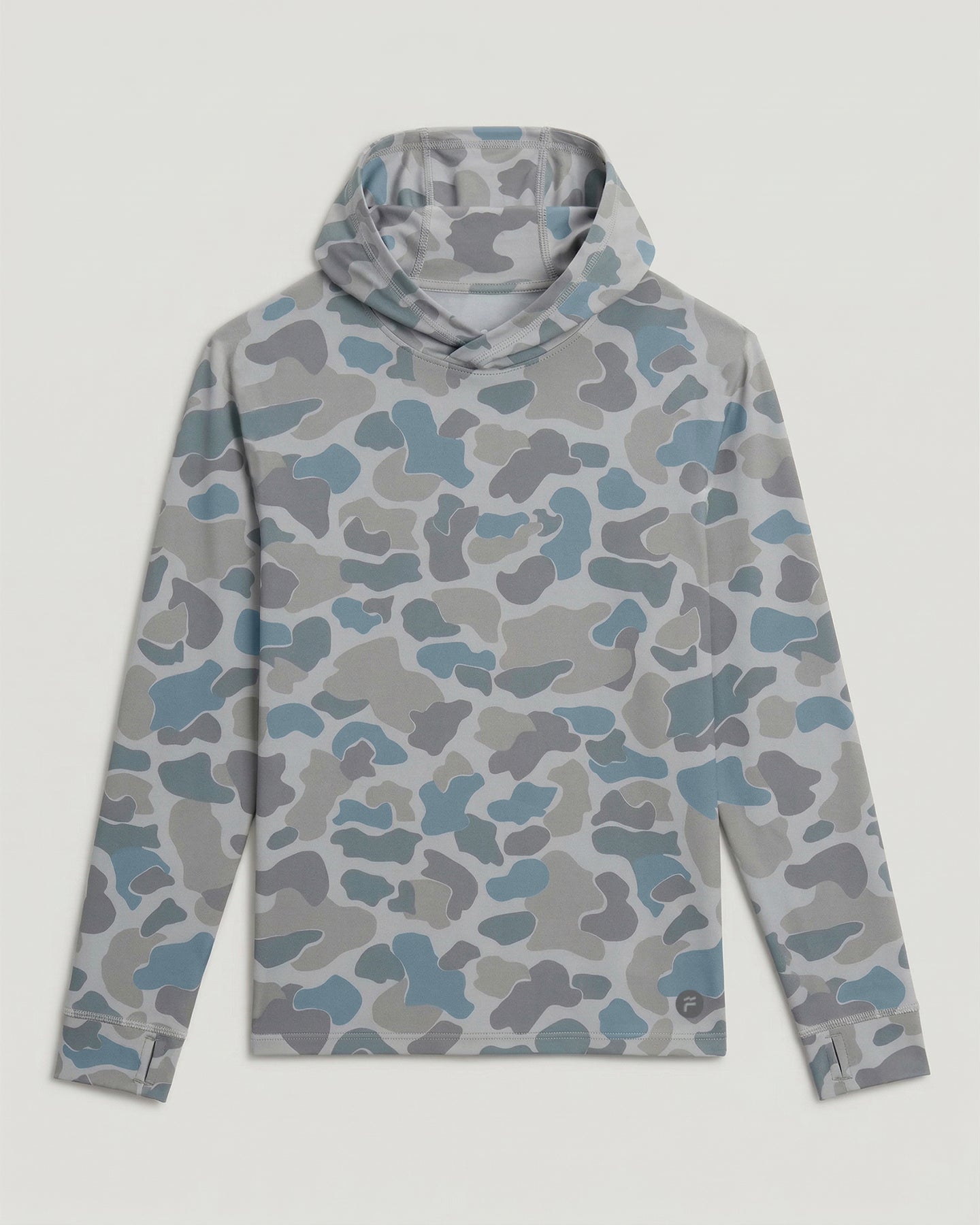 Men's Elevate Lightweight Hoodie - Vintage Camo Aspen Grey