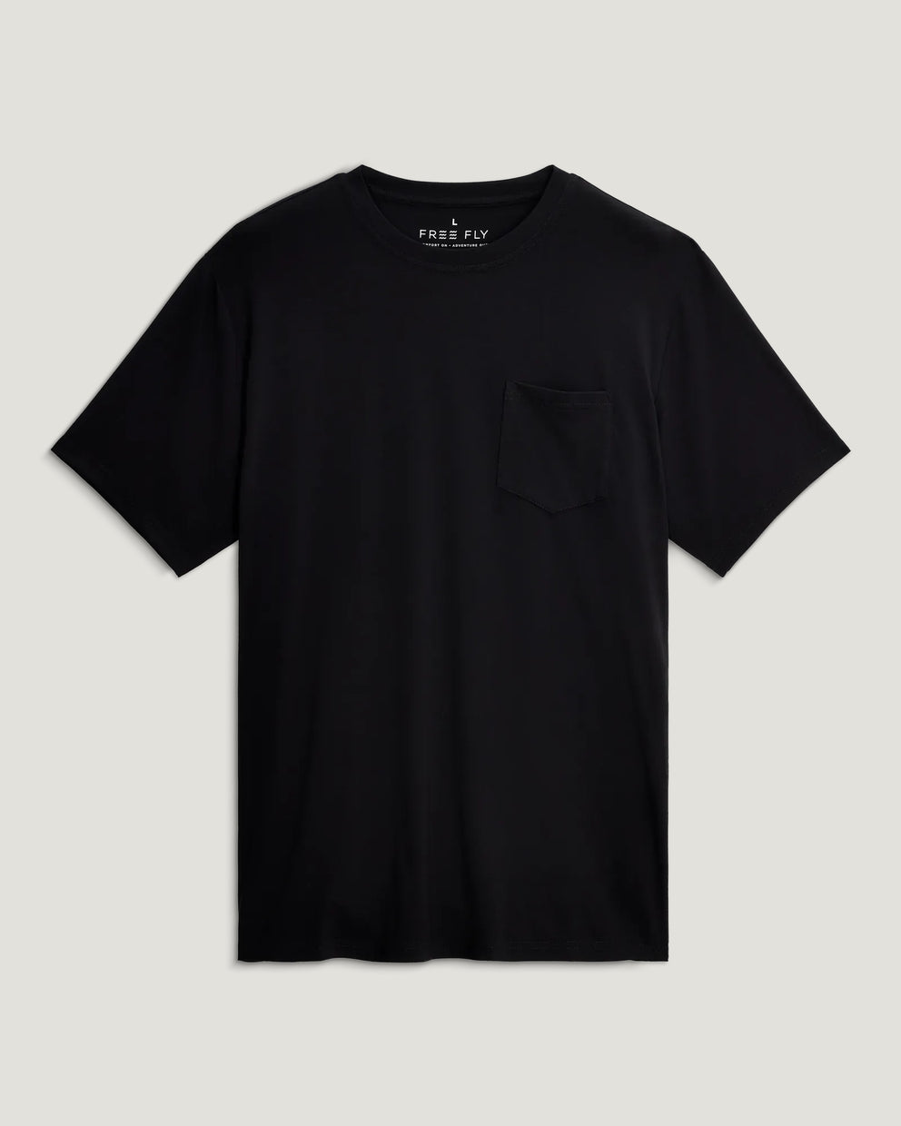 Men's Bamboo Flex Pocket Tee - Black