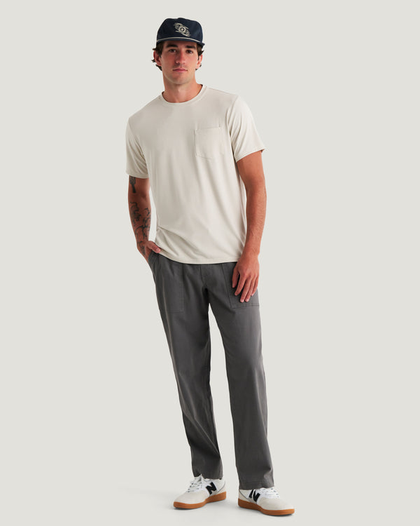 Men's Bamboo Flex Pocket Tee - Birch