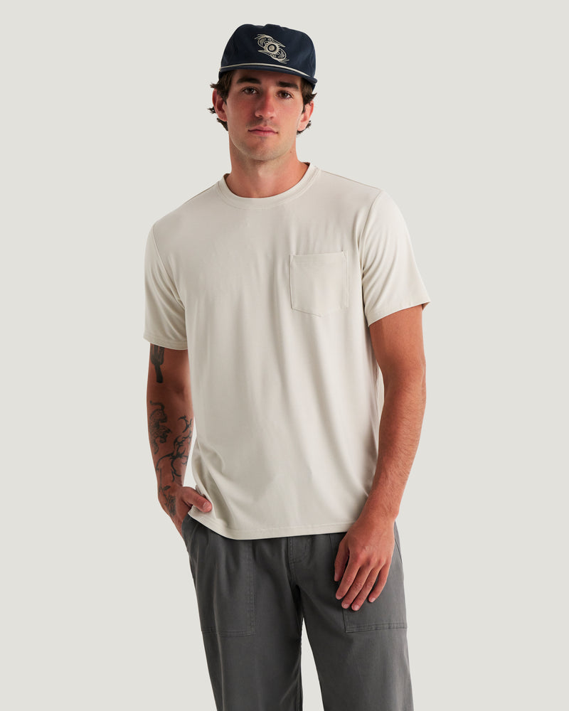 Men's Bamboo Flex Pocket Tee - Birch
