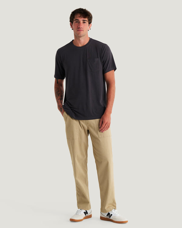 Men's Bamboo Flex Pocket Tee - Anthracite