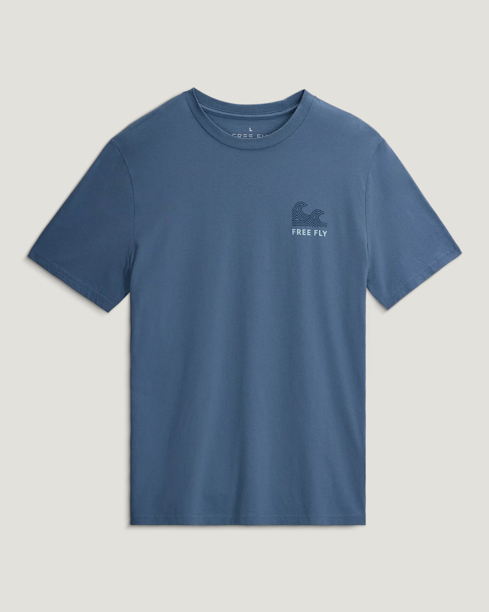 Beach Access Tee - Pacific Blue