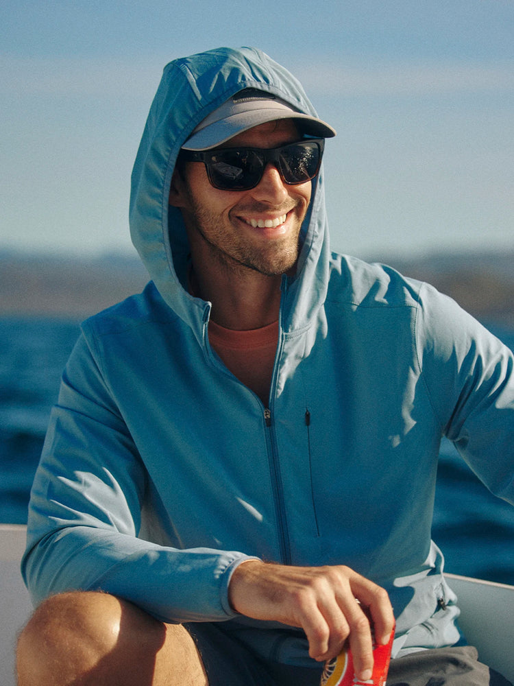 Men's Breeze Jacket - Blue Fog