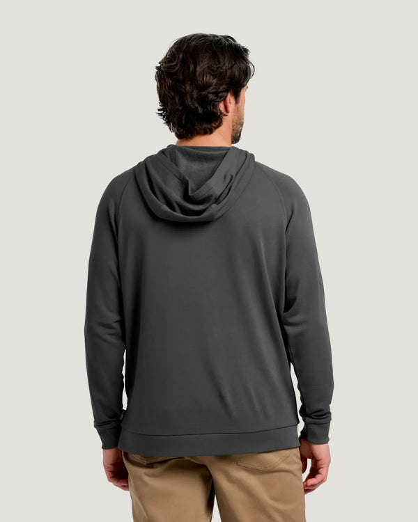 Men's Bamboo Lightweight Fleece Hoodie - Anthracite