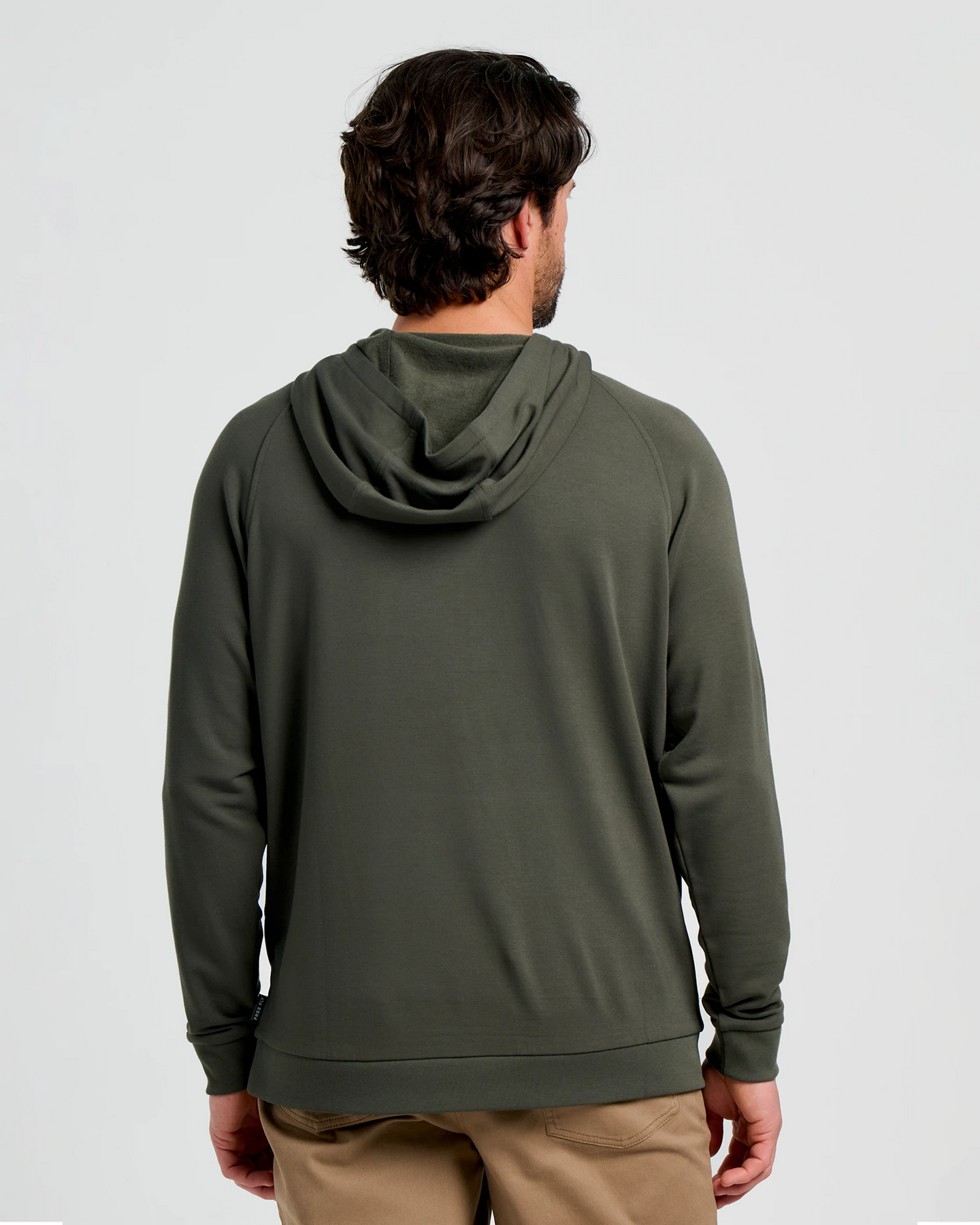 Men's Bamboo Lightweight Fleece Hoodie - Dark Forest