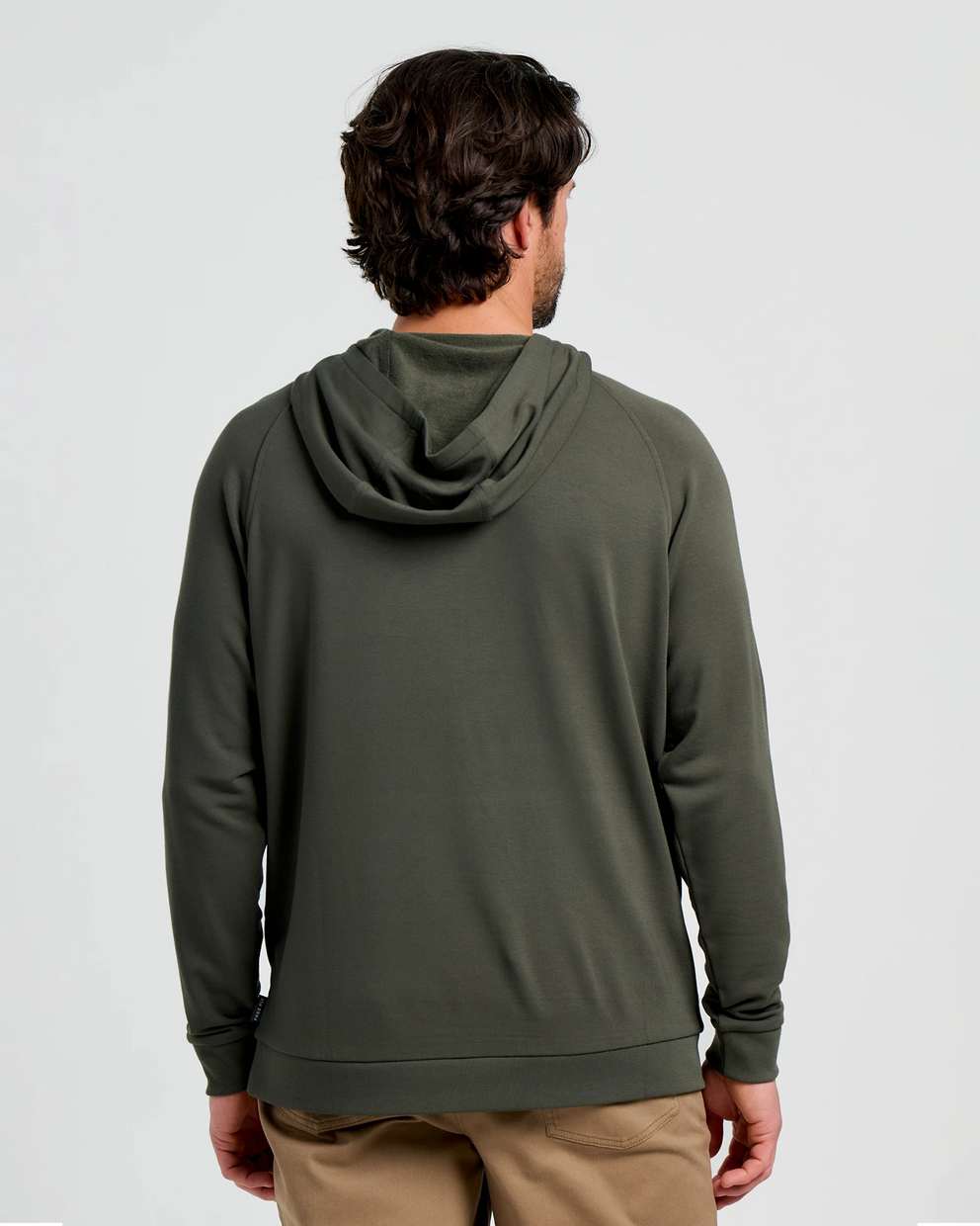 Men's Bamboo Lightweight Fleece Hoodie - Dark Forest