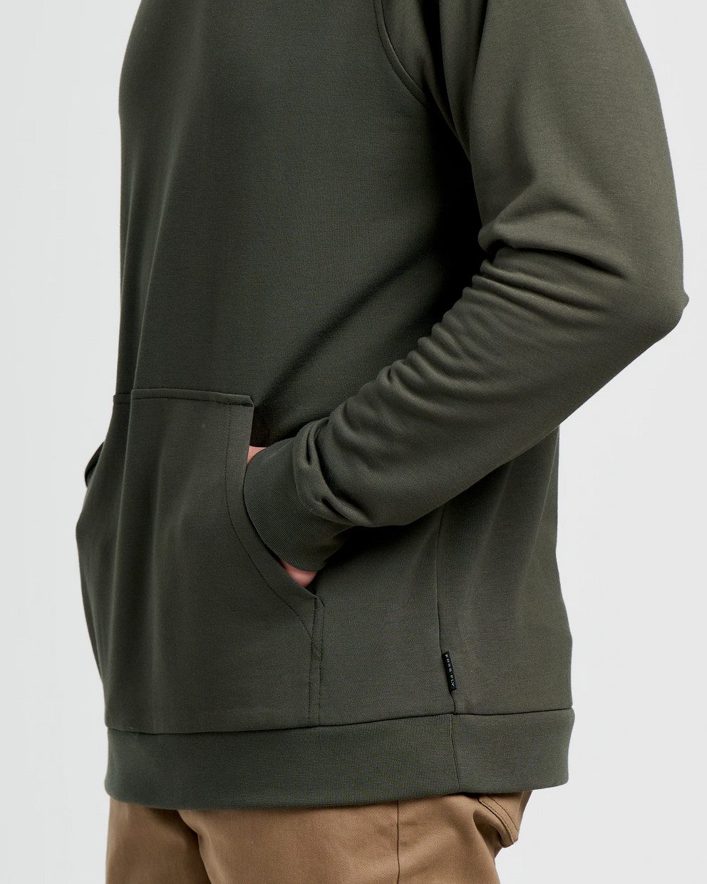 Men's Bamboo Lightweight Fleece Hoodie - Dark Forest