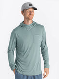 Men's Bamboo Lightweight Hoodie - Sabal Green