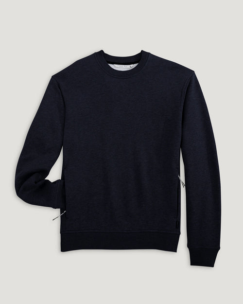 Men's Bamboo Northcoast Fleece Crew - Black