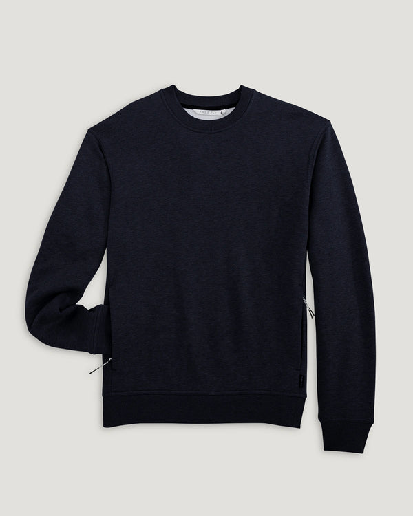 Men's Bamboo Northcoast Fleece Crew - Black