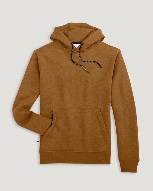 Men's Bamboo Northcoast Fleece Pullover Hoodie - Russet