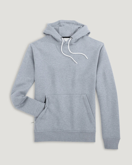 Men's Bamboo Northcoast Fleece Pullover Hoodie - Heather Grey