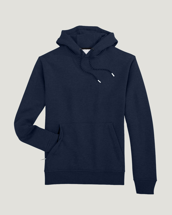 Men's Bamboo Northcoast Fleece Pullover Hoodie - True Navy