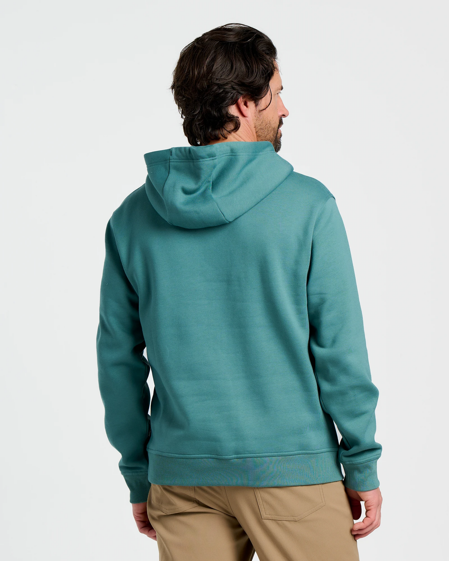Men's Bamboo Northcoast Fleece Pullover Hoodie - Sea Pine