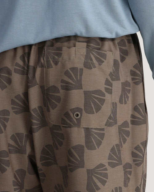 Men's Reverb Short – 7" - Sea Scallop Print Fossil