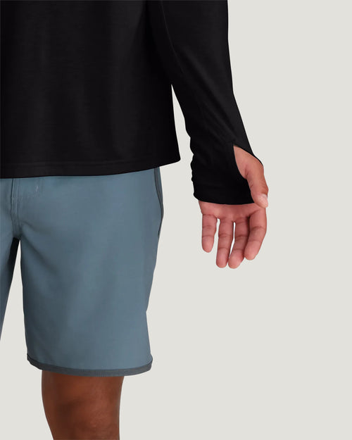 Men's Bamboo Shade Hoodie - Black