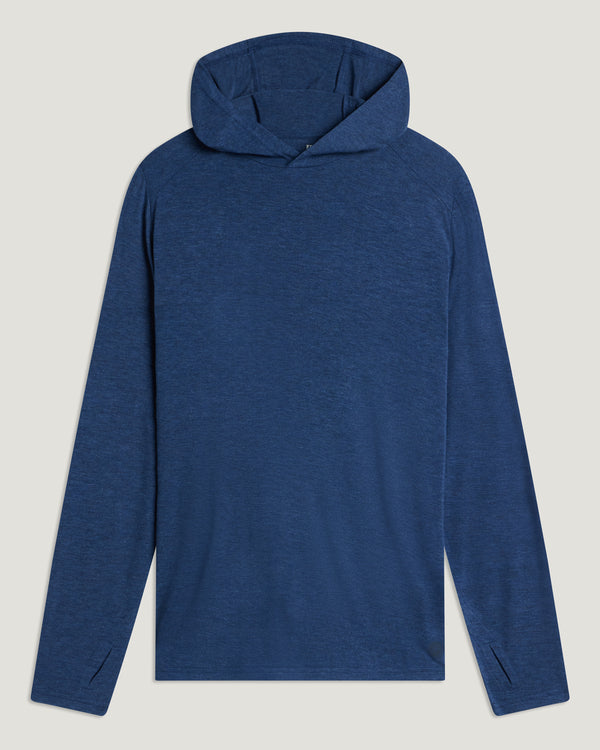 Men's Bamboo Shade Hoodie - Heather True Navy