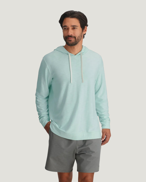 Men's Bamboo Slub Hoodie II - Tropic Sea