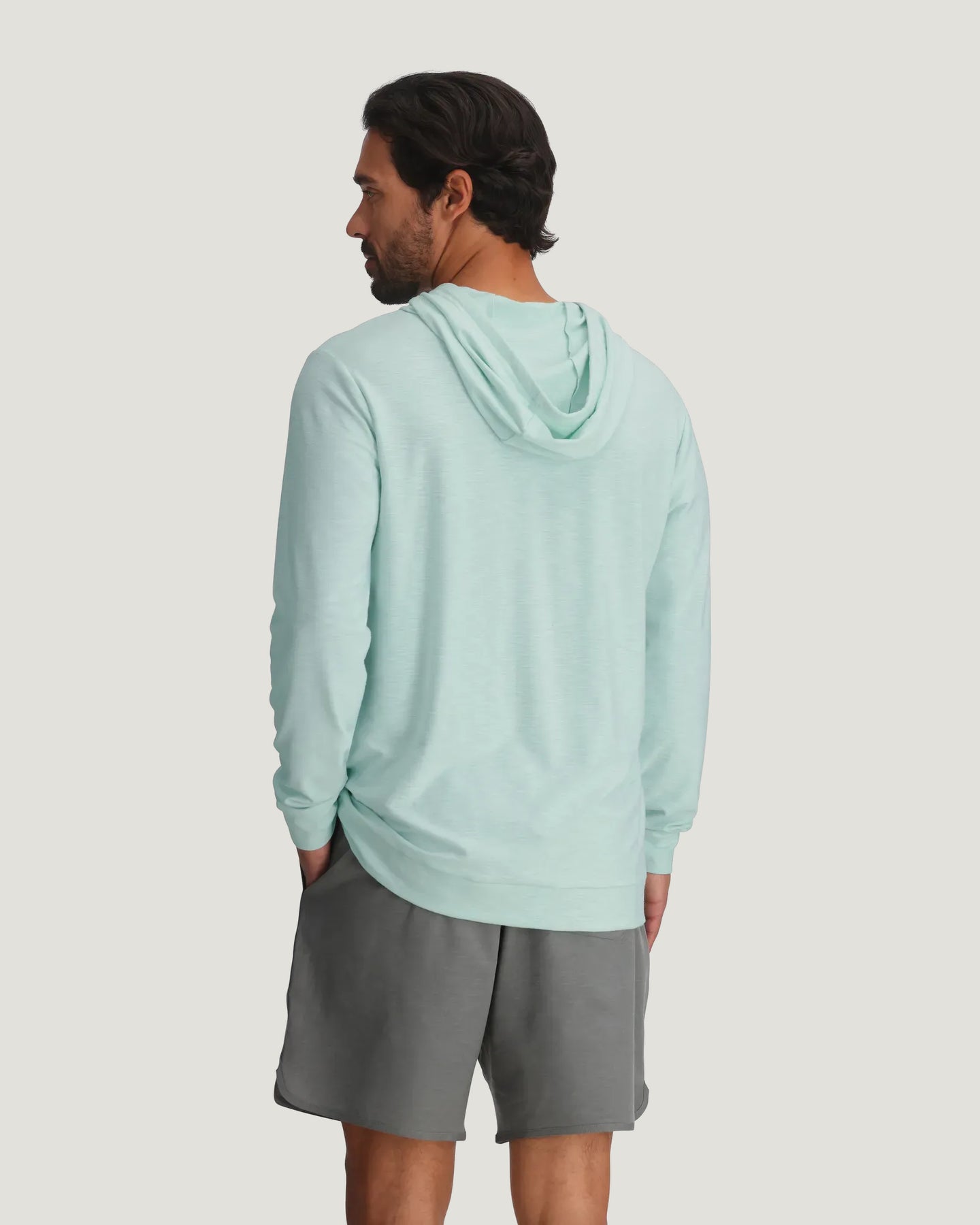 Men's Bamboo Slub Hoodie II - Tropic Sea