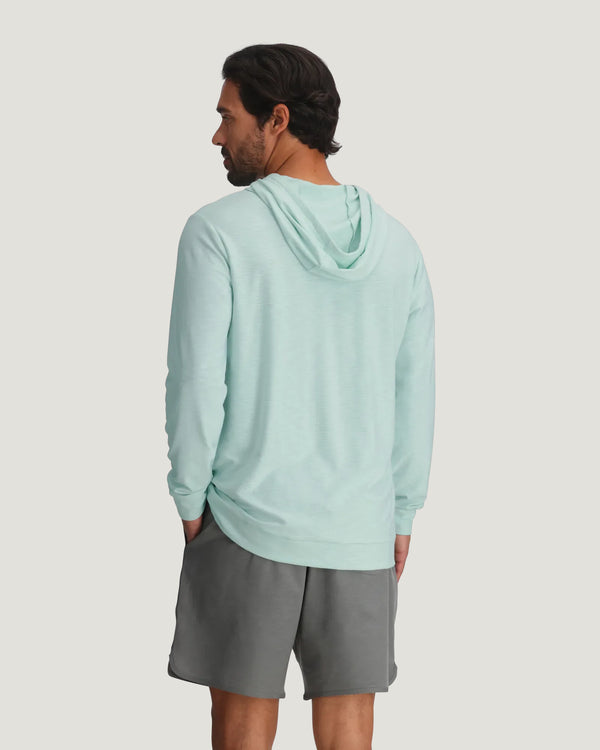 Men's Bamboo Slub Hoodie II - Tropic Sea