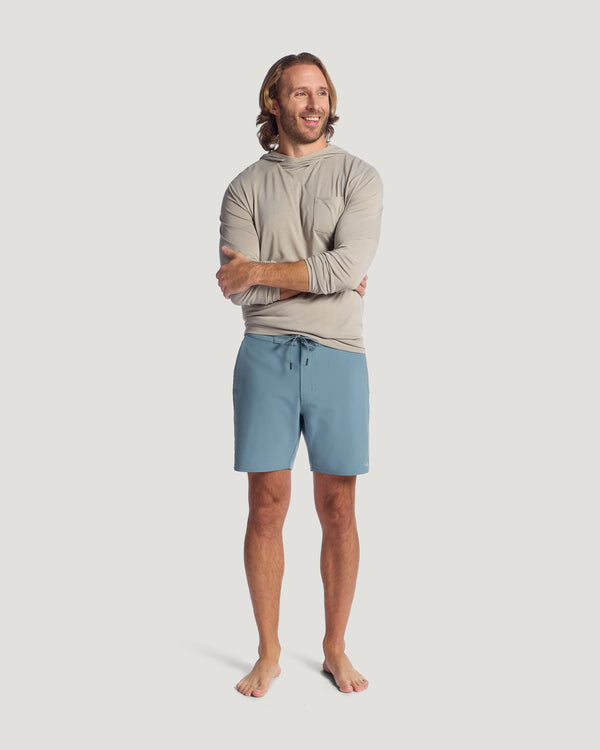Men's Pinnacle Utility Boardshort - Stormy Sea