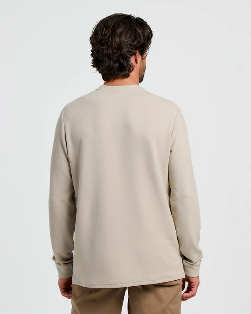 Men's Waffle Crew - Sandstone