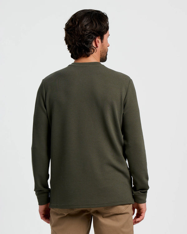 Men's Waffle Crew - Dark Forest