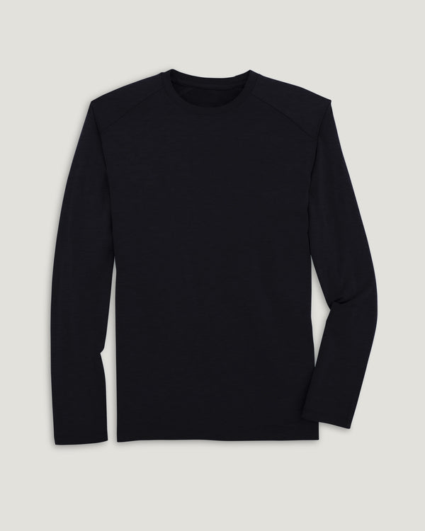 Men's Bamboo Shade Long Sleeve - Black