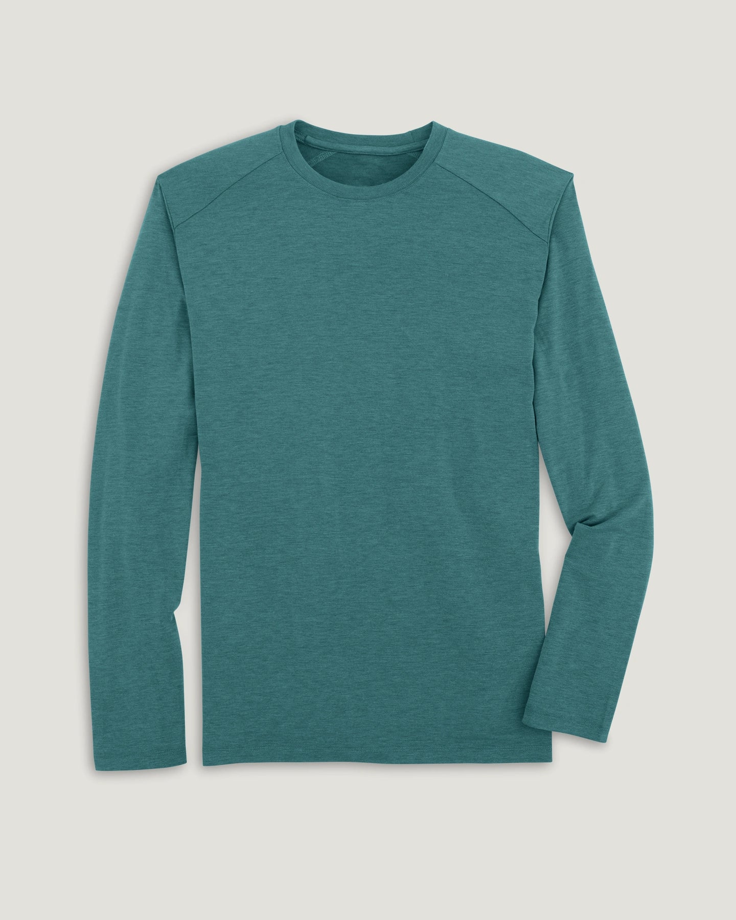 Men's Bamboo Shade Long Sleeve - Heather Sea Pine